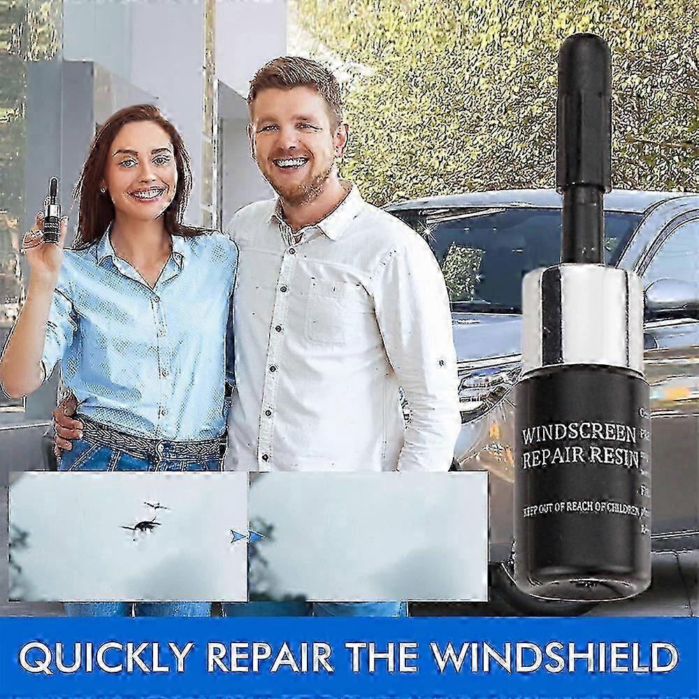 Windshield Repair Kit, Glass Repair Tool for Efficiently Fixing Chips and Cracks