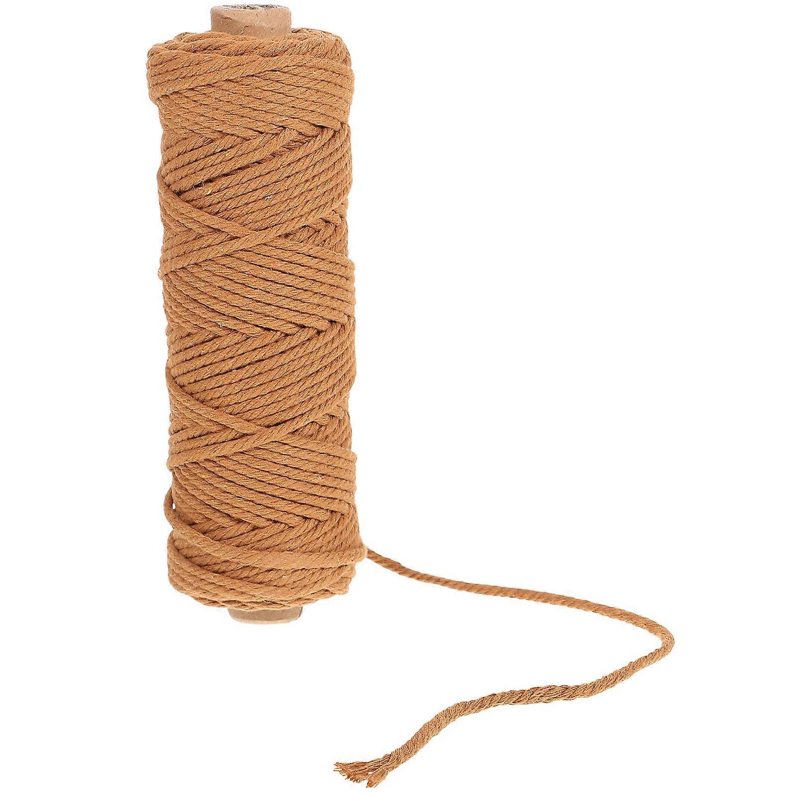 Rope For Crafts Multi Functional Use Hand Weaving Wall Hanging Plants 1 Roll Multi Color