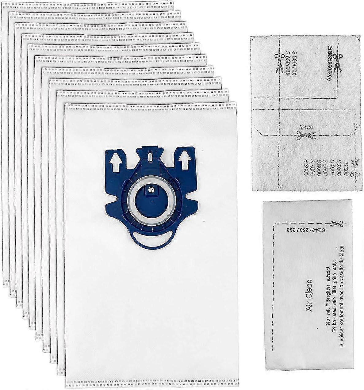 Vacuum Cleaner Bags for Miele GN, Complete C3, C2 & Classic C1 - Hyclean 3D Efficiency (Pack of 10) for Optimal Cleaning Performance