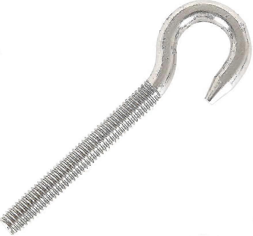 Heavy Duty M5 Hook Bolt & Ring Screw - 304 Stainless Steel Set of 10, High Hardness Hanging Hooks for Secure Load Support