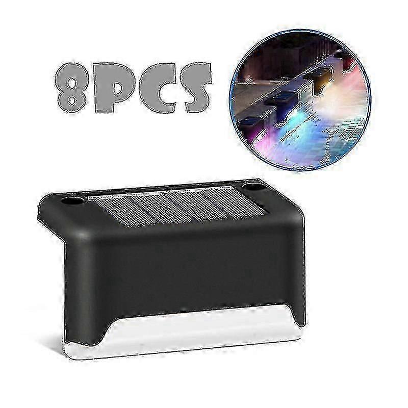 Pacote com 4 luzes solares laterais para piscina, acessórios para piscina à prova d'água e com mudança de cor, luz noturna