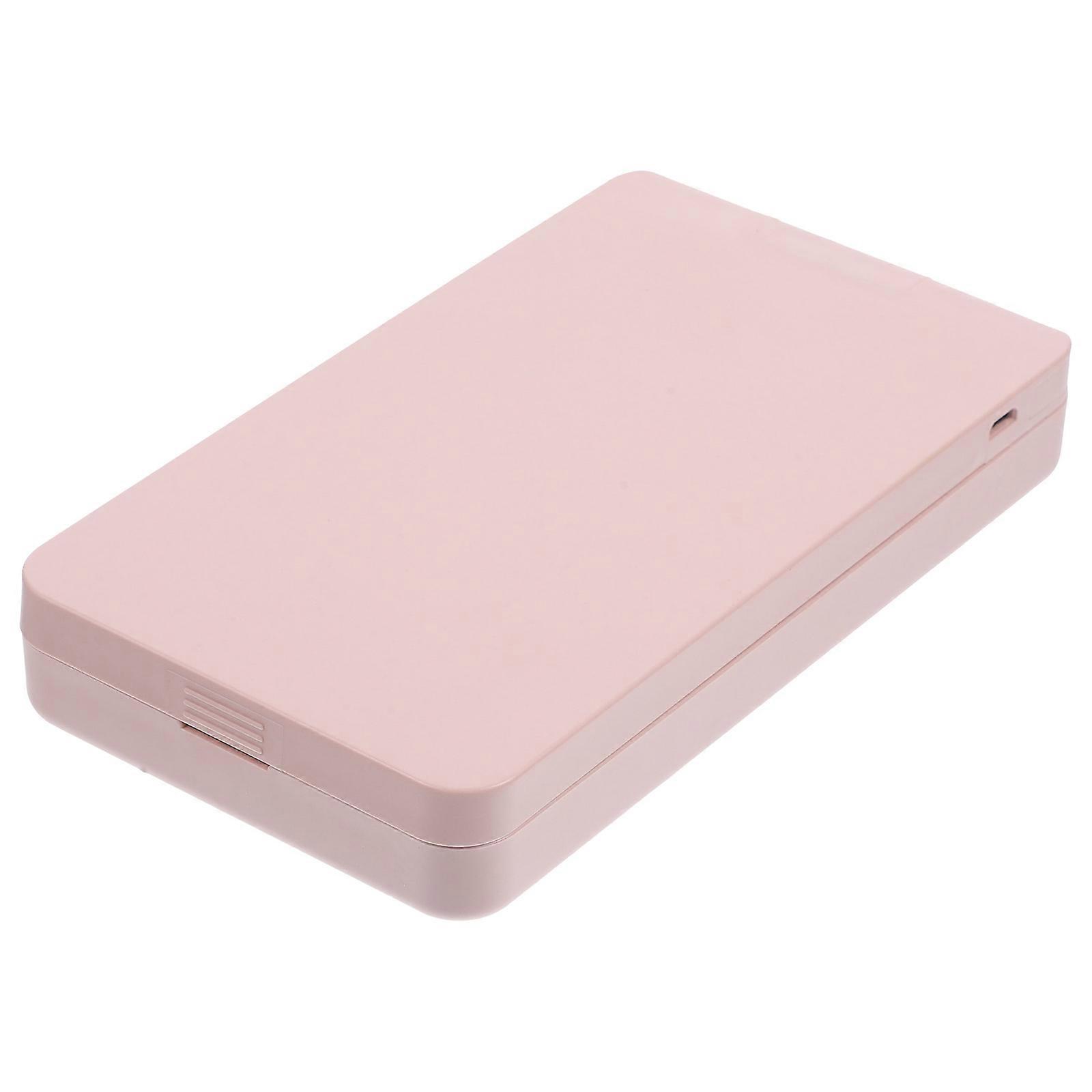 False Eyelashes Box Led Eyelash Holder Case Daily Use 16x8.9Cm Abs Material Makeup Assistance 1Pack