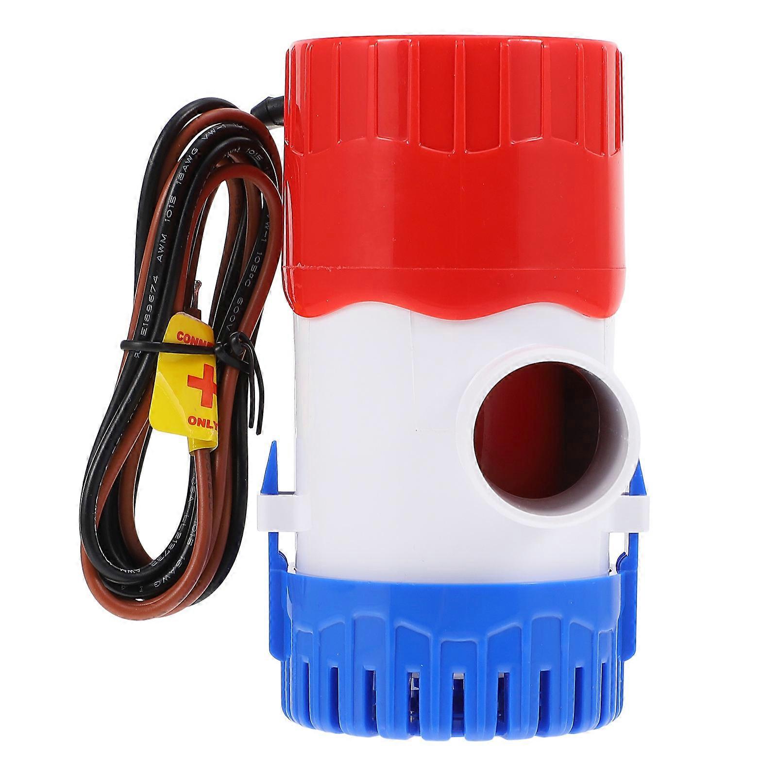 Electric Pump Submersible Bilge Pump for Boat 1100gph 12V Assorted Color
