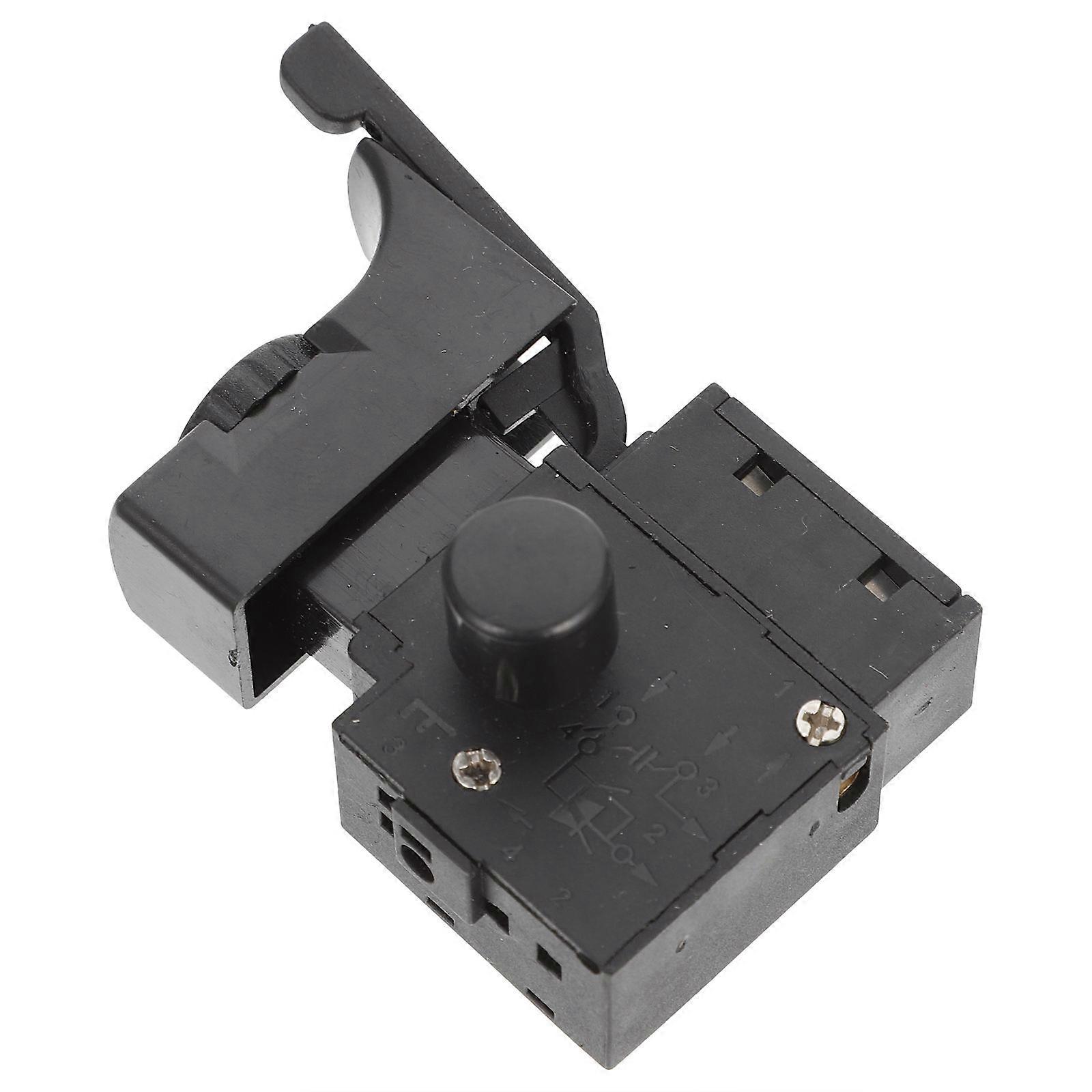 Drill Speed Controller Professional Set Plastic Toolbox Latch 2.8×1.8×1.2in 1Set