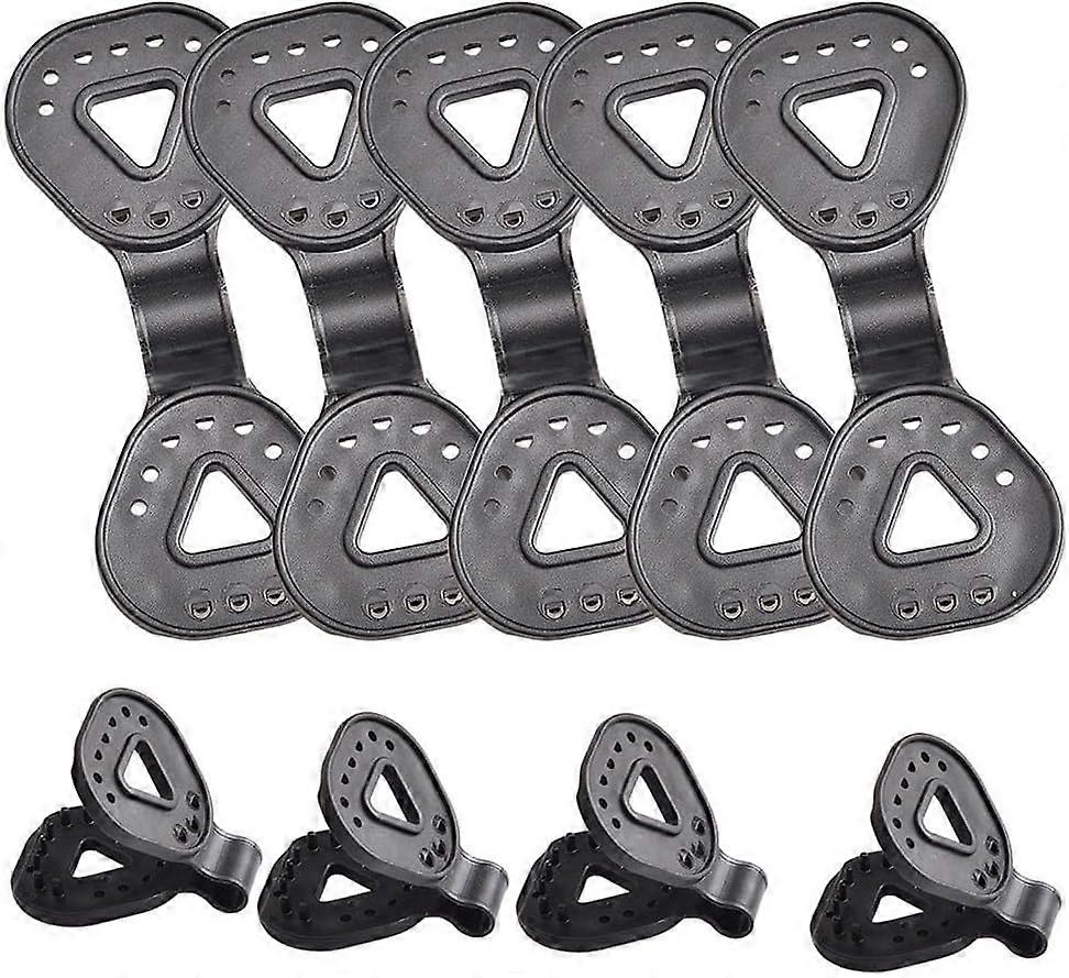 10 Pcs Plastic Anti Bird Sunshade Clips for Garden Netting Greenhouse