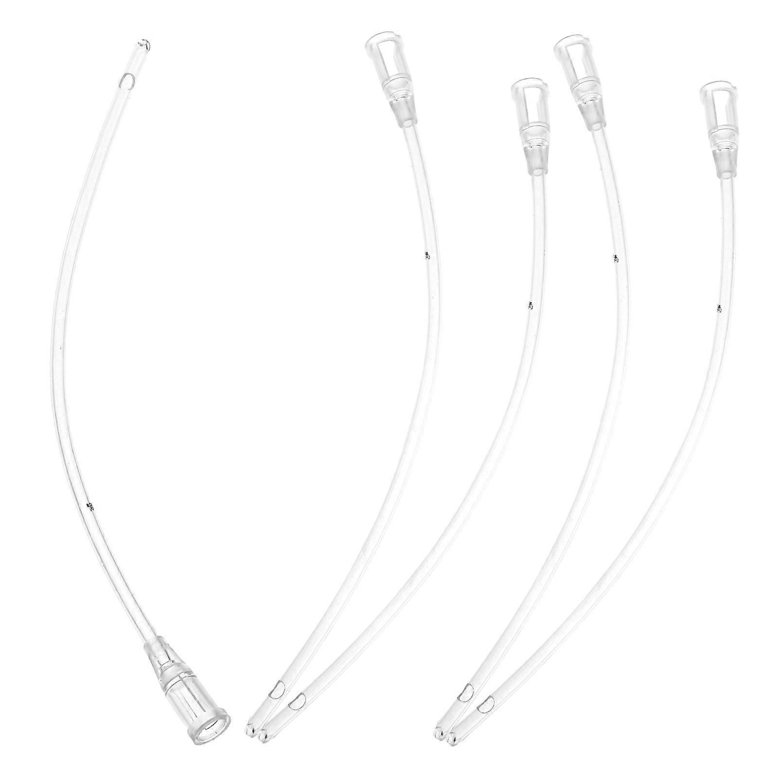 5pcs Transparent Feeding Hose for Parrots, Durable & Easy to Clean Animal Feeding Tool for Newborn Birds and Sick Pets