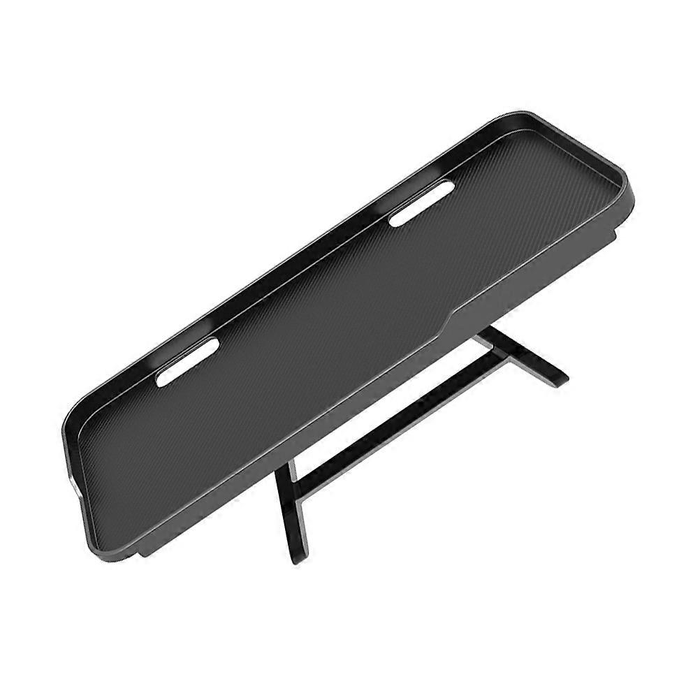 Router Storage Bracket for TV Set and Monitors – Black, No Drill, Easy Installation, Stylish Cable Management and Home Organization Solution