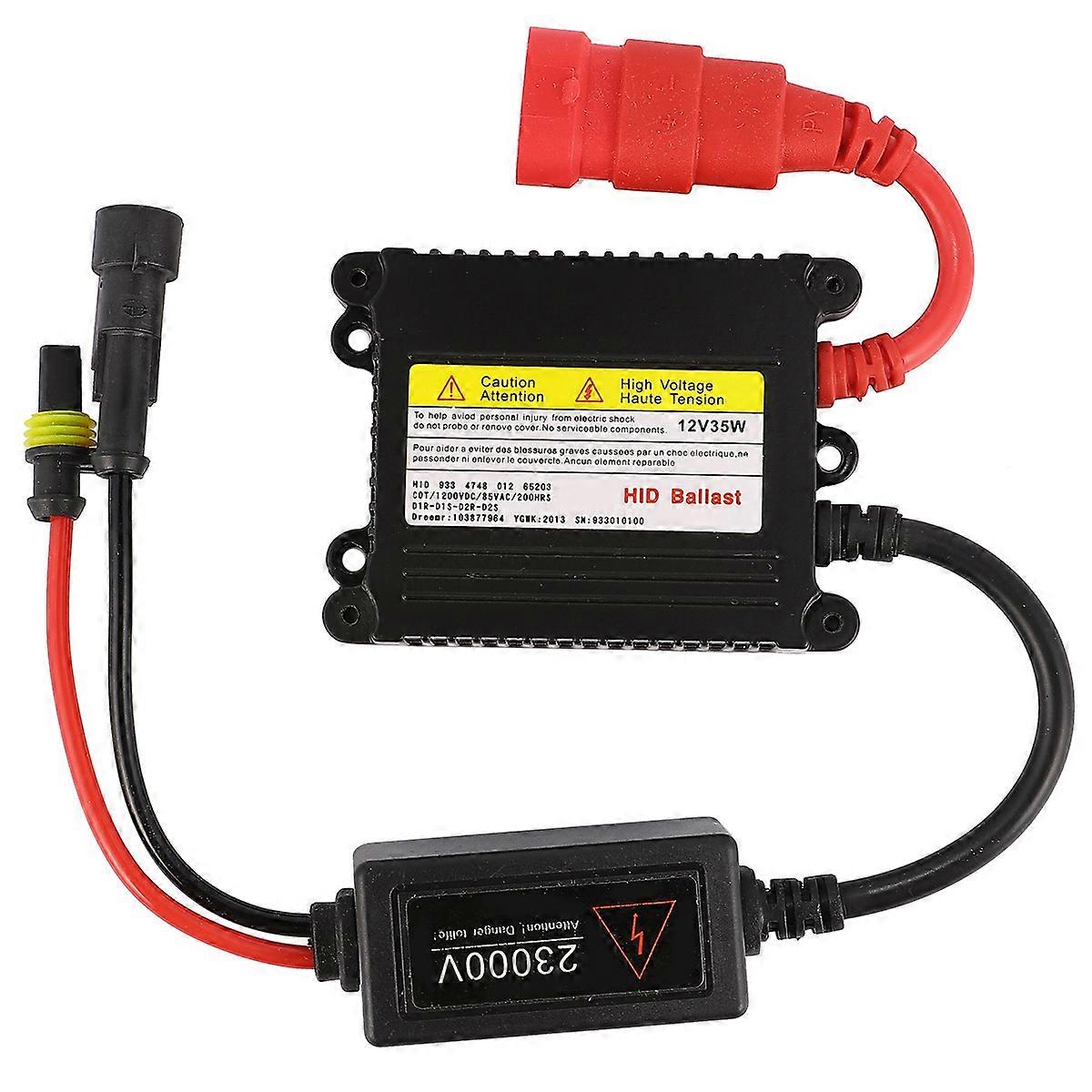 Xenon Ballast Electronic Ballast With Low Voltage Protection High Voltage Protection For Vehicle Use 1Pack