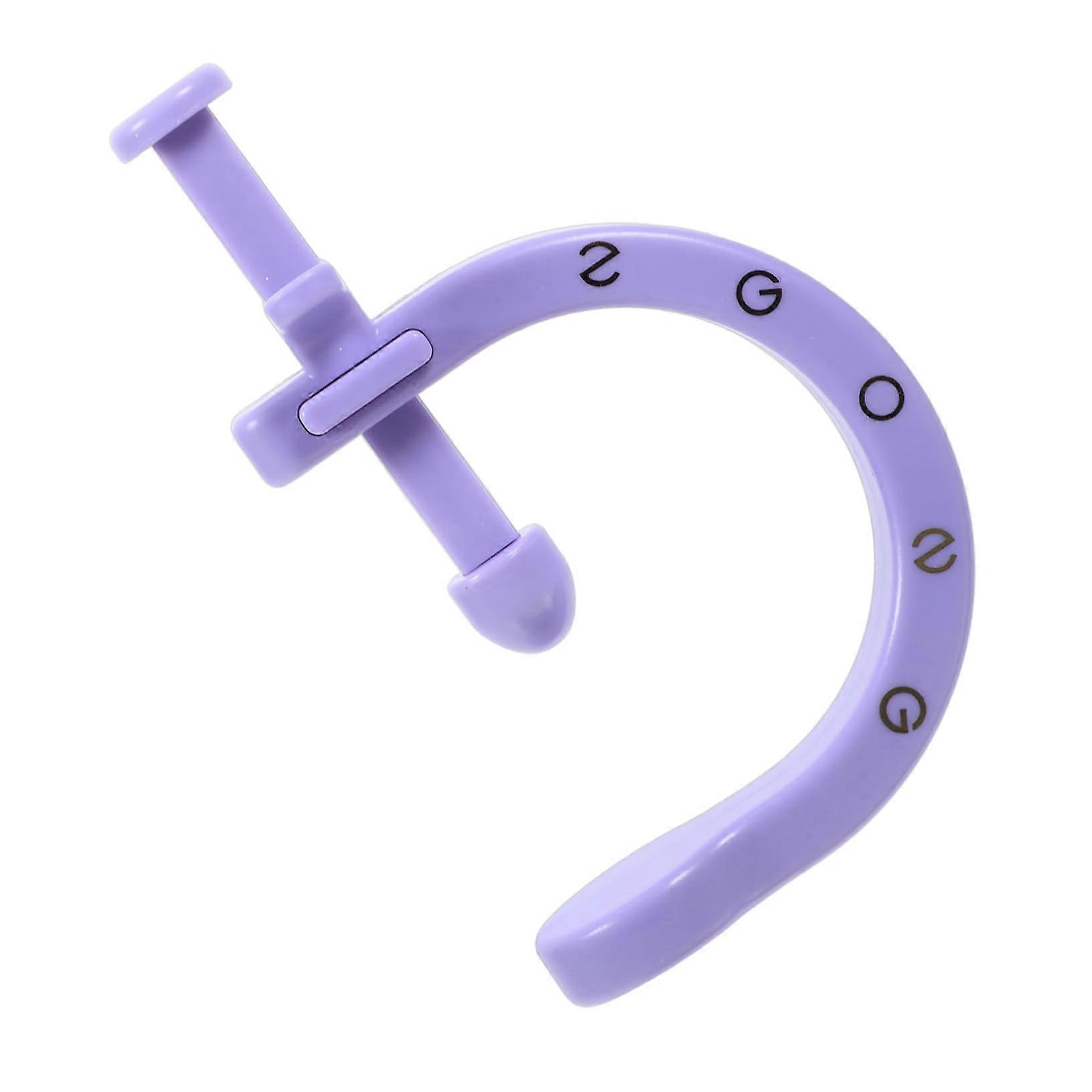 Massager Acupressure Tool Reflexology Foot Massage Device ABS Material Purple with Point Pressure Relief Features