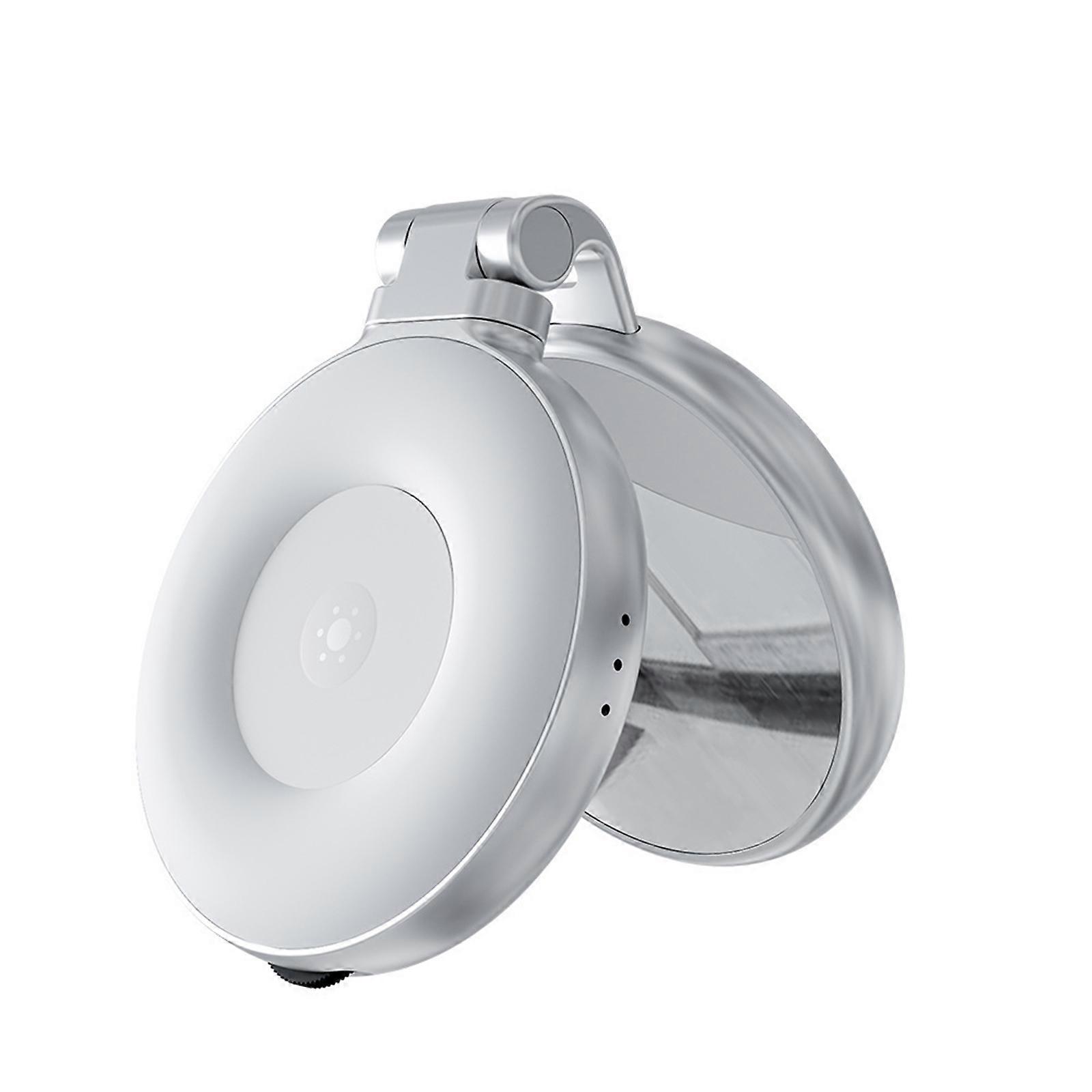 電話LEDフィルリングライトミラー付き360度回転明るさ調整可能な磁気セルフィーライト電話16 15 14マルチカラー用