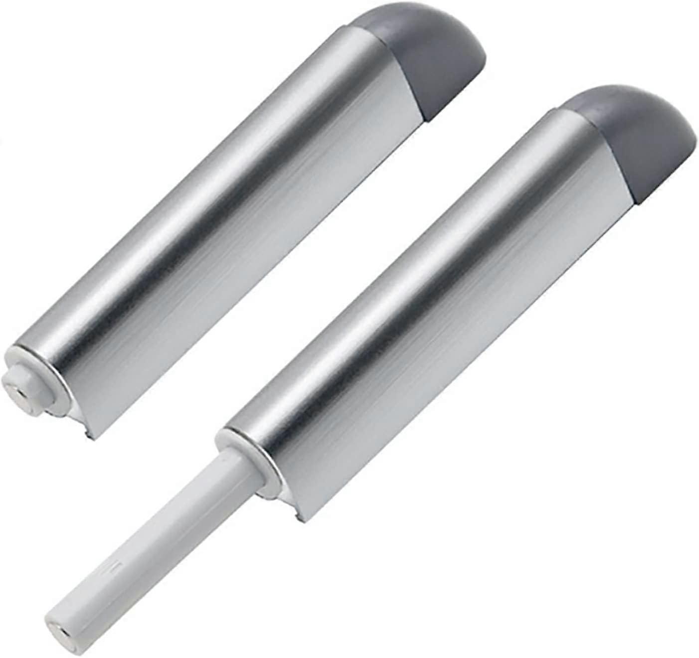 Mini latch, magnetic door latch, cabinet pushtoopen hardware, 2 pieces (Color: B)