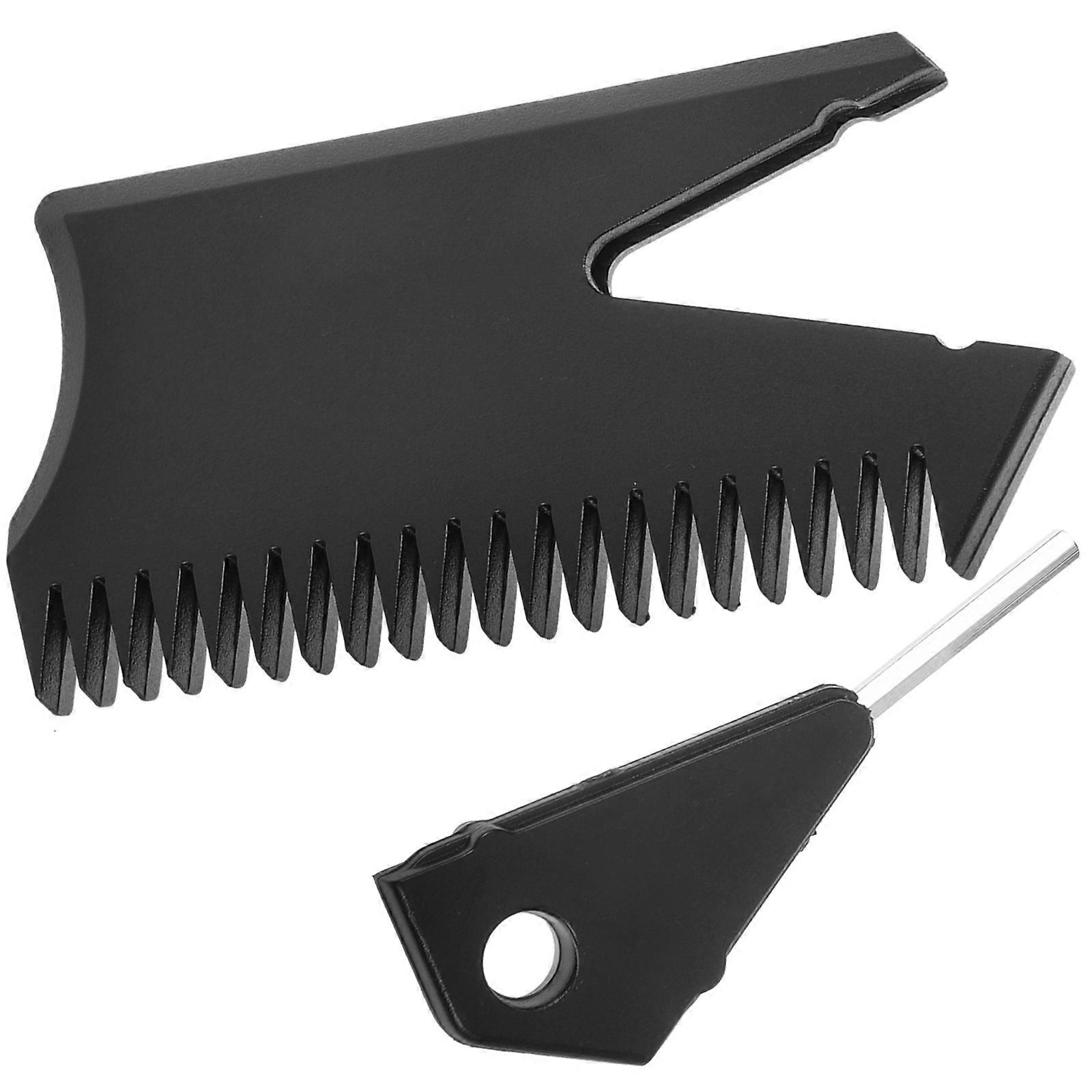 Wax Comb For Surfboard Maintenance Suitable For Surfing Lovers Multi-functional Design 3.1×1.6×0.2in Size 1Pack