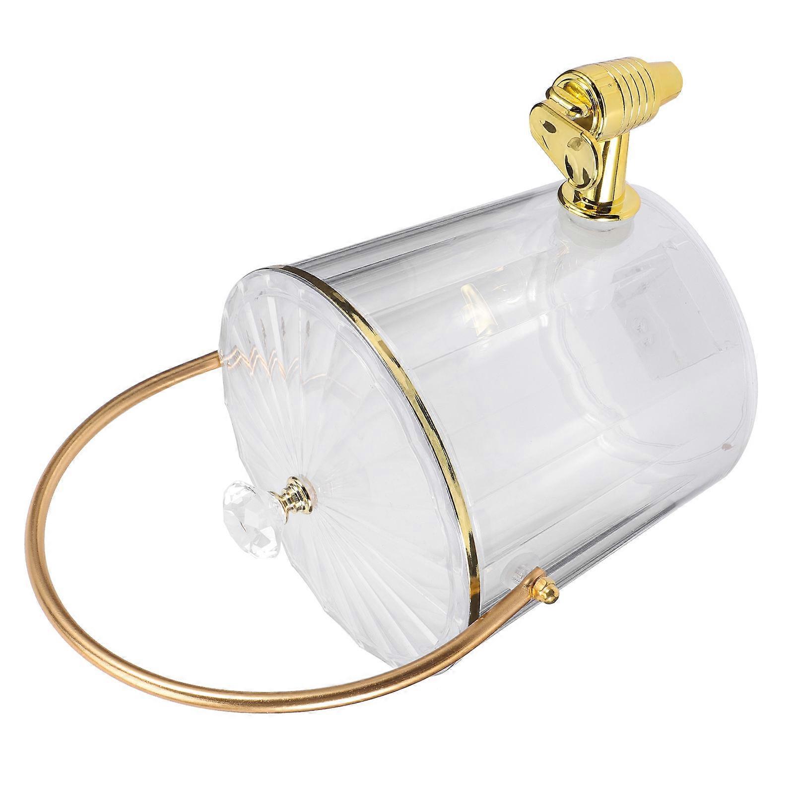 Portable Drink Dispenser with Spigot for Easy Storage and Outdoor Activities Assorted Color