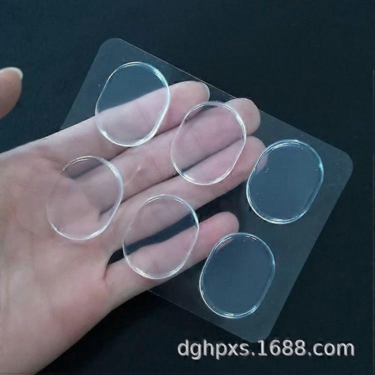 4 Sheets Silicone Drum Mute Pads: Transparent Drum Silencer Dampeners for Snare and Cymbal Tone Control - Noise Reduction Accessories for Practice