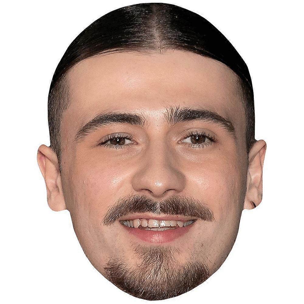 Pierre Garnier (Smile) Celebrity Mask, Flat Card Face