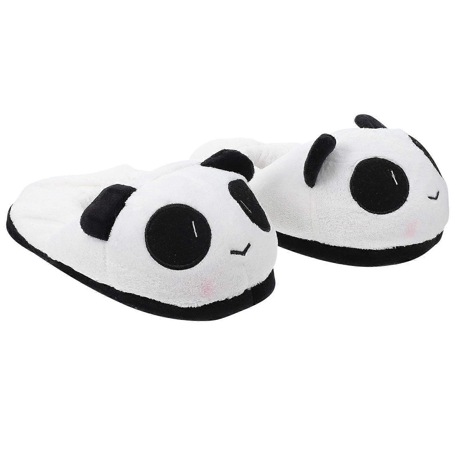 Winter Home Slippers Cute Matching Slippers for Couples Assorted Color Warm-keeping 9.8×6.3×3in 2Set