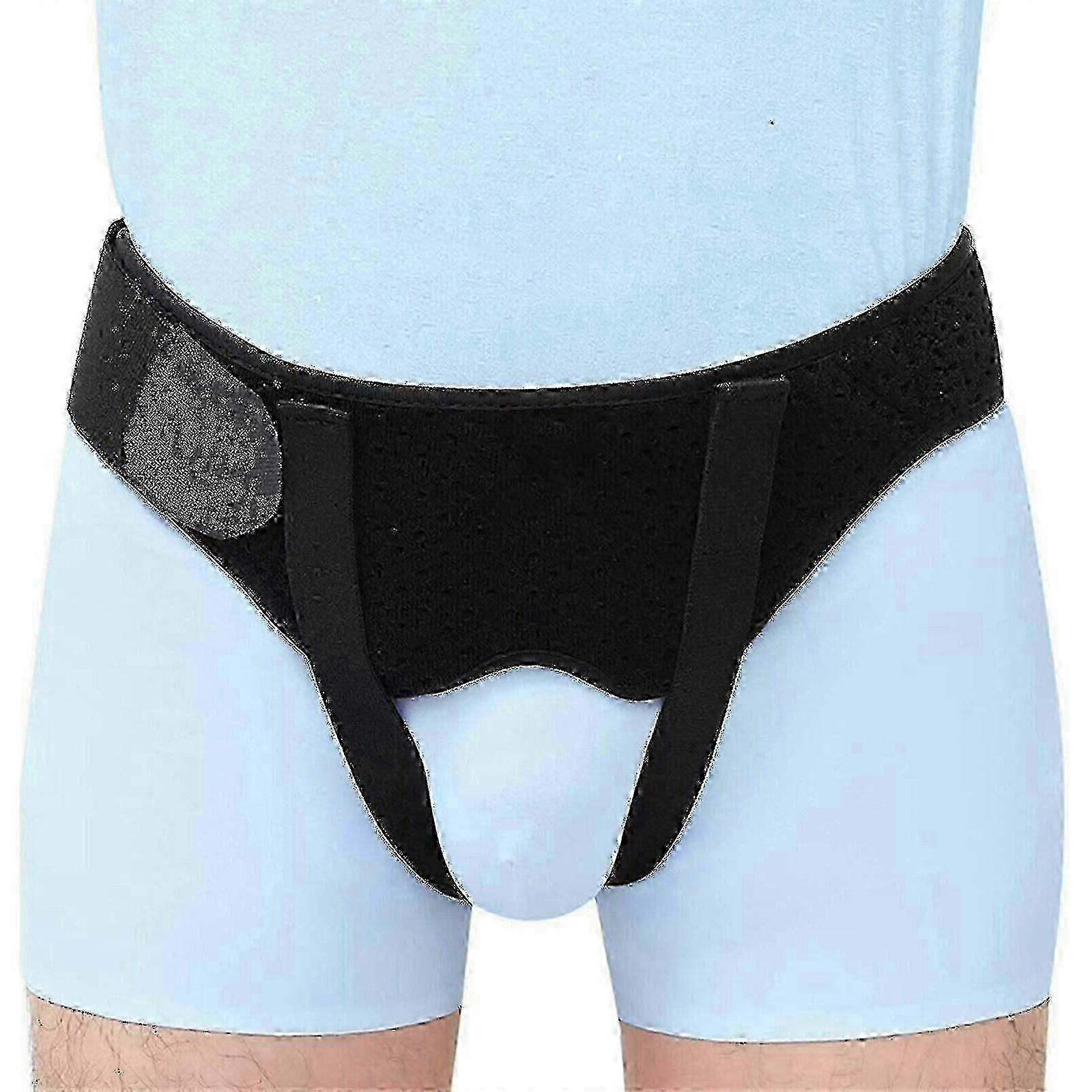 Hernia Support Belt with Removable Pads for Inguinal Groin Truss