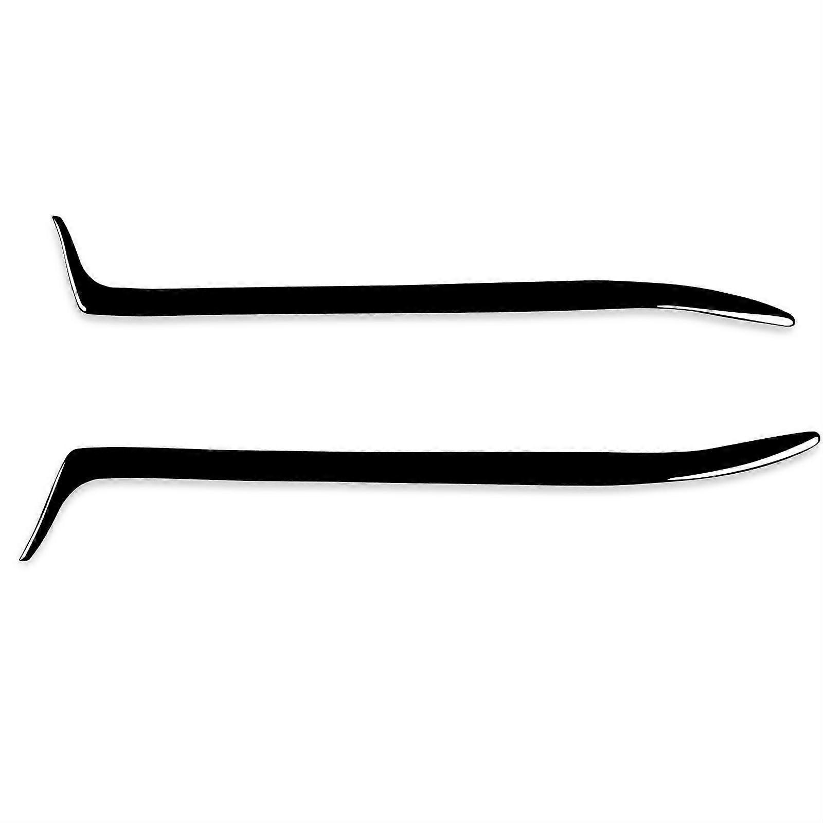 Glossy Black Headlight Eyebrows for E36 1992-1998, Auto Front Headlight Covers, Accessories, Tinted Headlight Trim