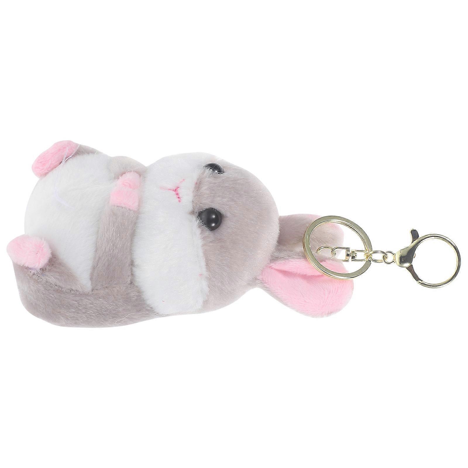 Charmig hamsternyckelring, perfekt för vänner och samlare