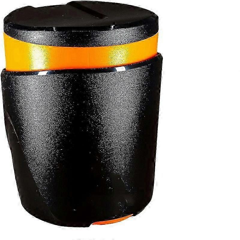 Automatic Snack Dispenser Peanut Chocolate Cashew Dried Fruit Portable Nut Dispensing Container Orange