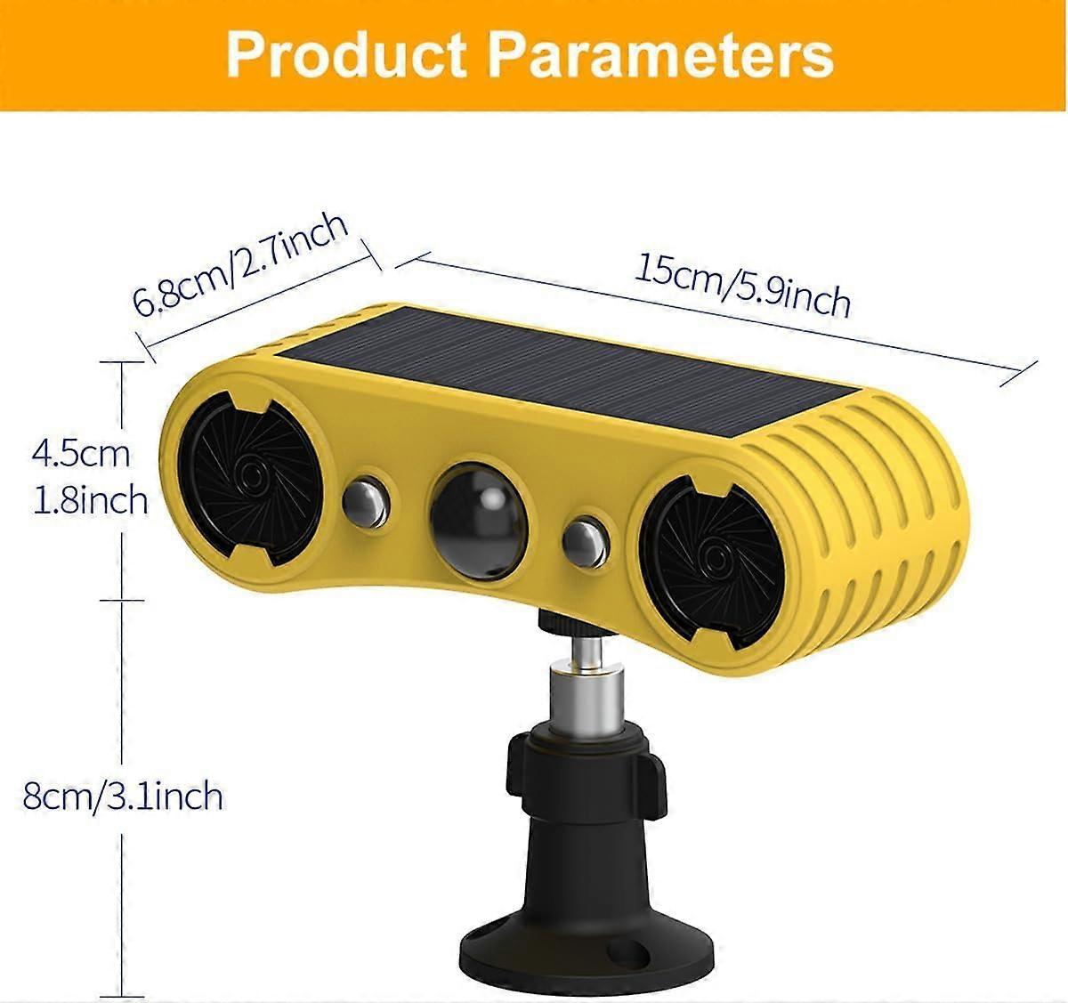 Solar powered mouse repeller Ultrasonic mouse repeller