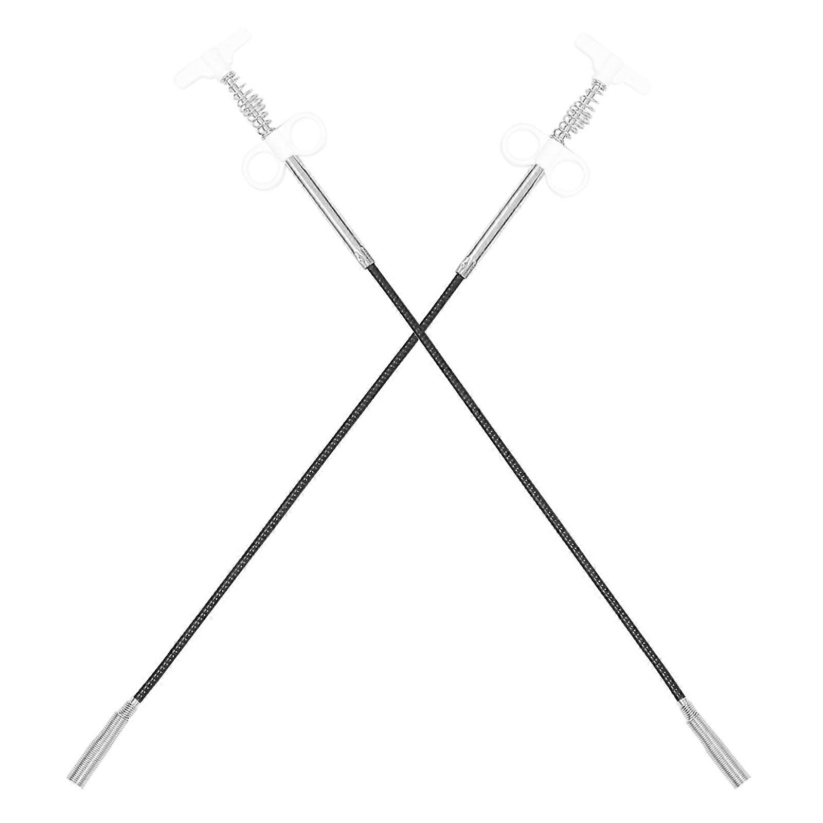 Pipe Dredging Tools 2Pcs Spring Shape Clog Removal Equipment For Home Users Sewer