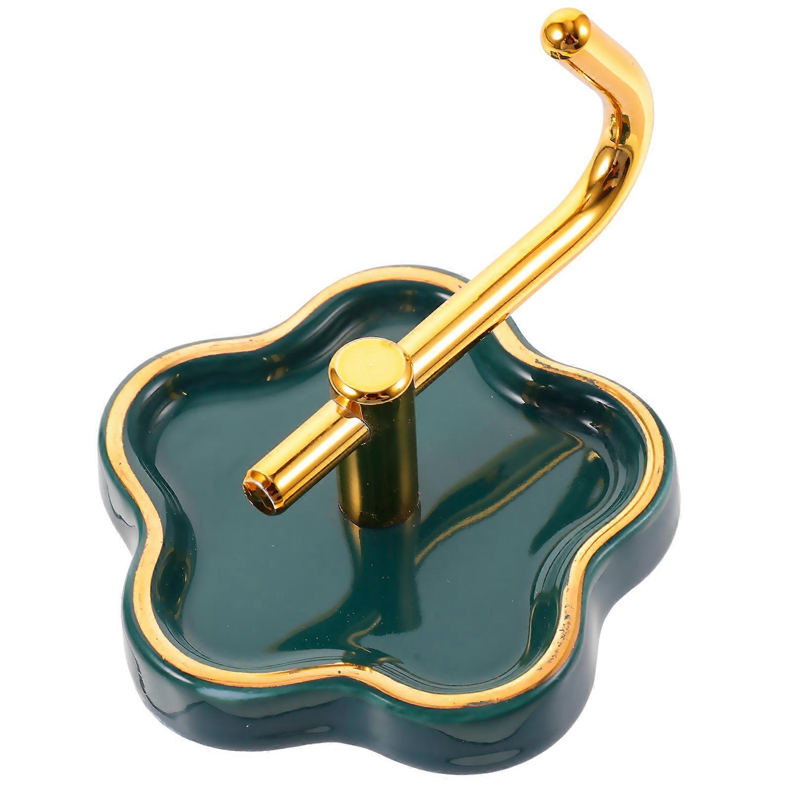 Sticky Wall Hook Adhesive Clothes Hook Designed For Bedroom Kitchen 8.8X7X6CM Flower Shape 1Set