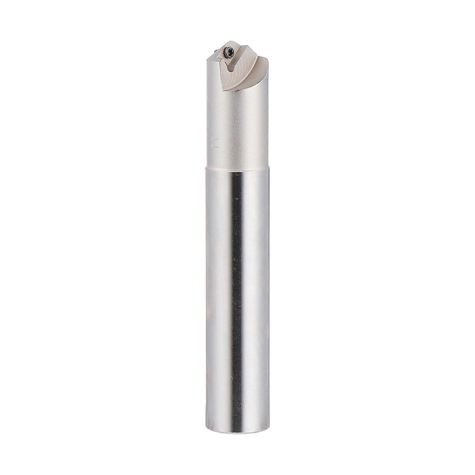 Silver Alloy End Mill Handle for Worker with Anti-Vibration and Chip Removal Features 90 Degree