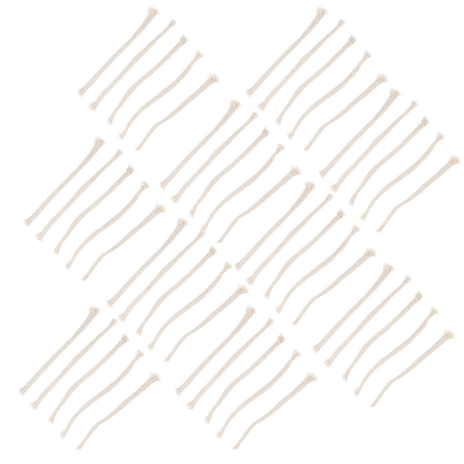 Alcohol Burner Wick for Labs Cotton Wick with 50Pcs Practical Wicks