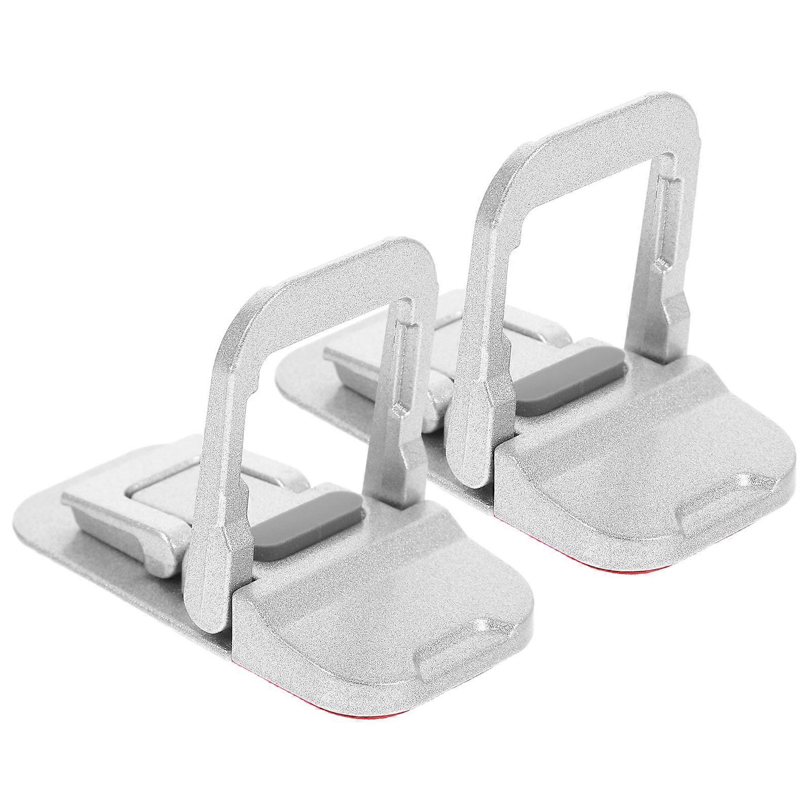 Foldable Laptop Riser 2Pcs For Workplace And Travel Compact Design Ergonomic Support With Height Adjustable Feature