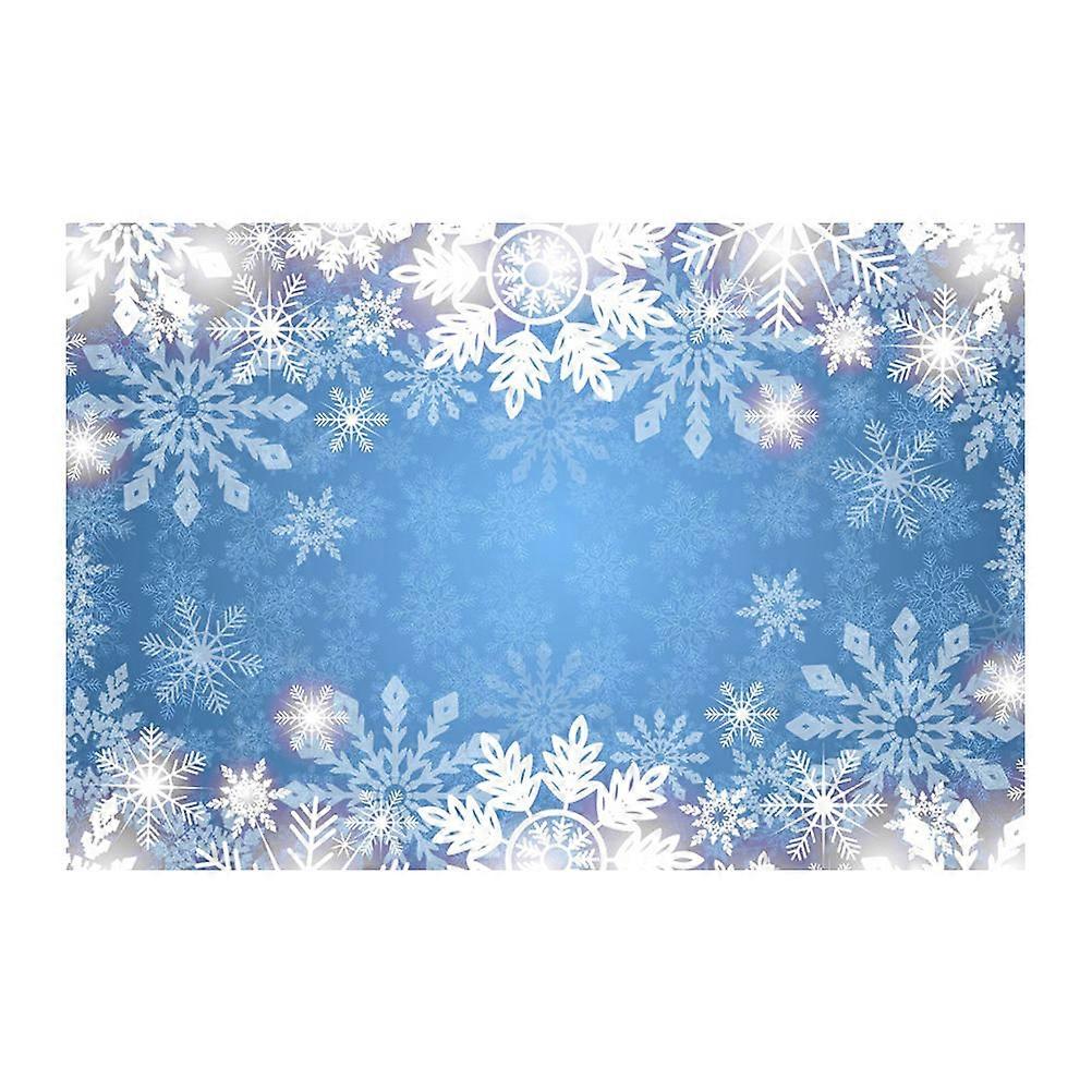 Snowflake Printed Photography Backdrop   Durable Cloth for Christmas, Winter, and Holiday Photo Sessions & Decor