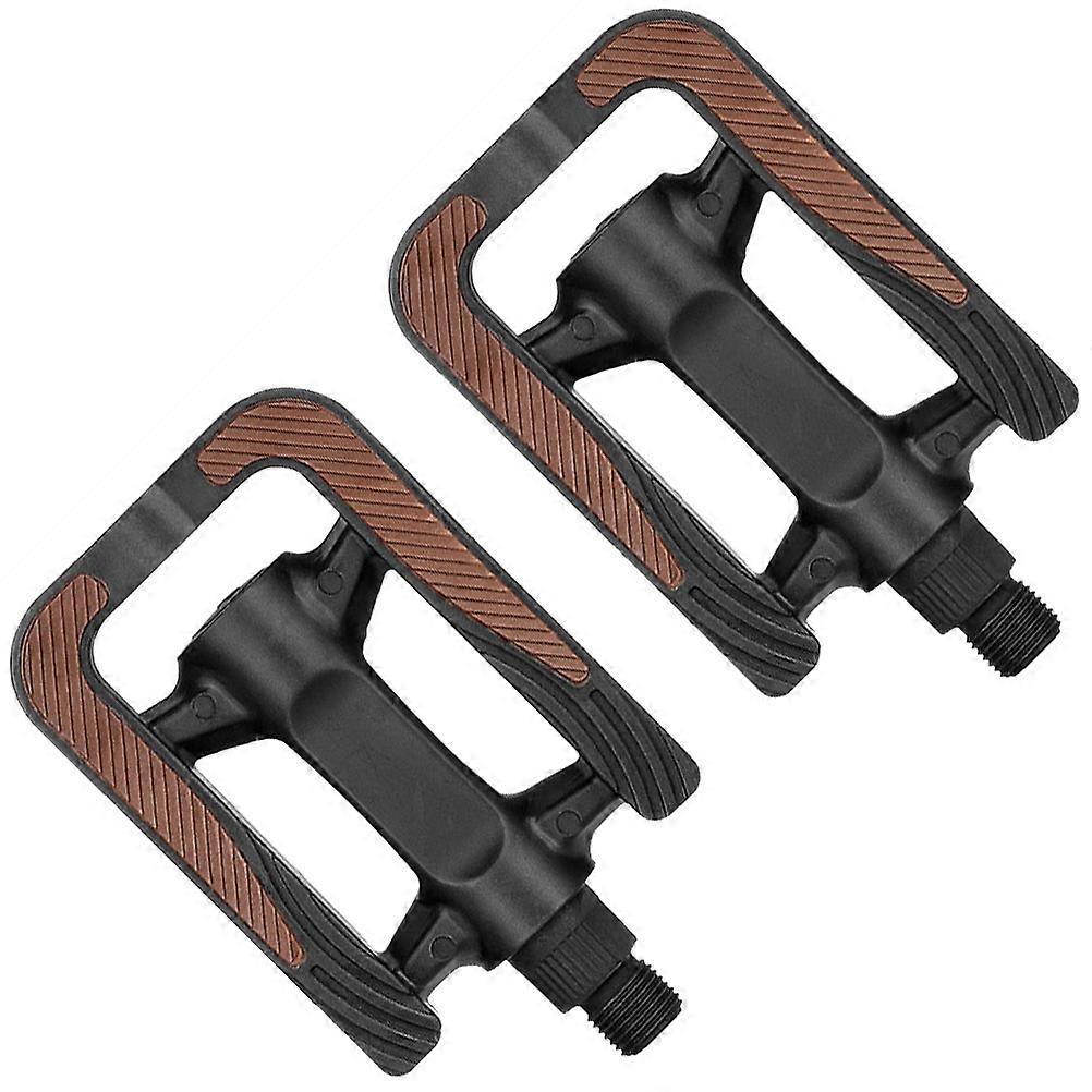 Non Slip Mountain Bike Pedals with Reflectors – Durable Platform Design, Dust & Weather Resistant, Lightweight & Reliable