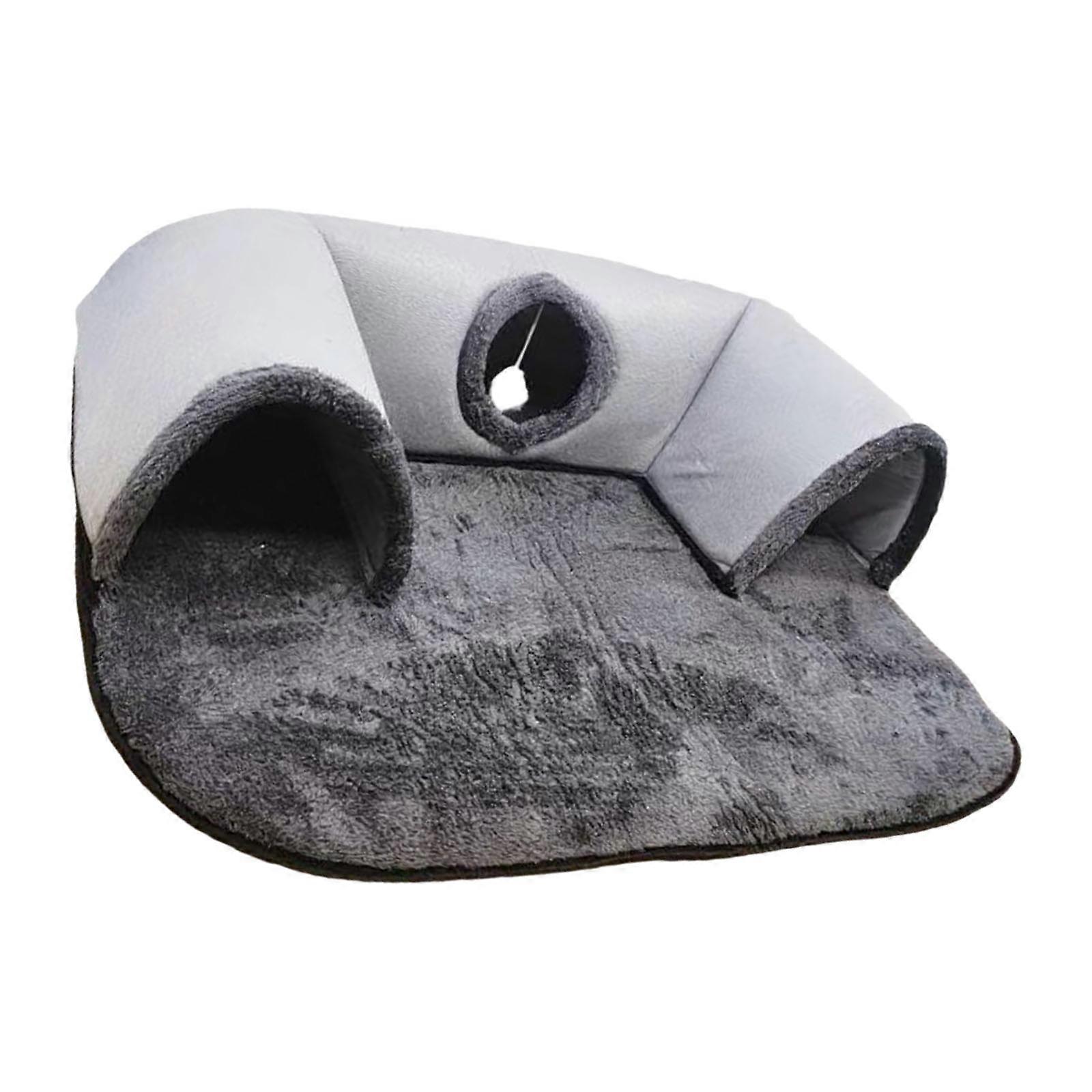 Curious Cats Activity Tunnel Polyester Construction Collapsing U Shape Structure Play Tunnel Encourages Interaction Fun  S