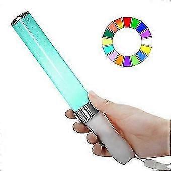 15 bâtons lumineux à couleur changeante - bâtons lumineux LED pour les fêtes, bâtons scintillants clignotants réutilisables