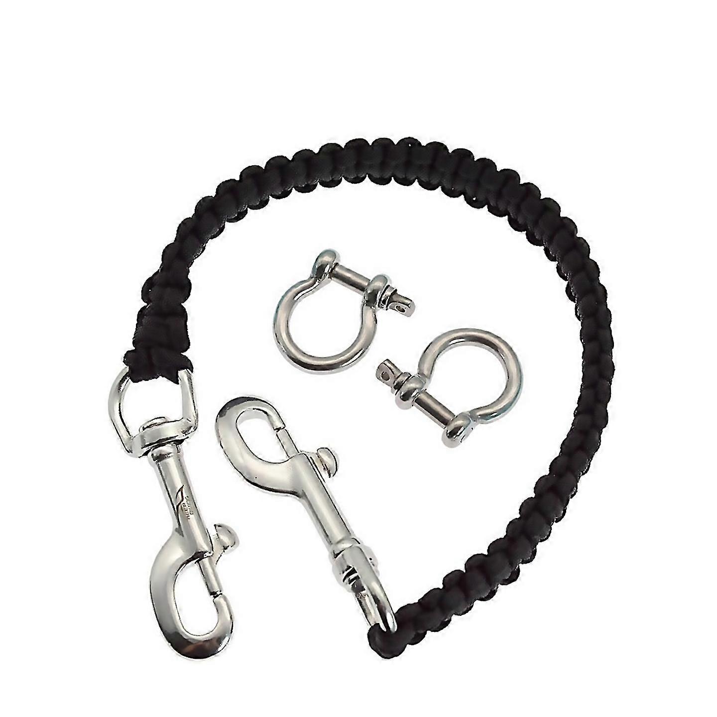 For Diving Camera Tray Handle Rope Lanyard Strapblack