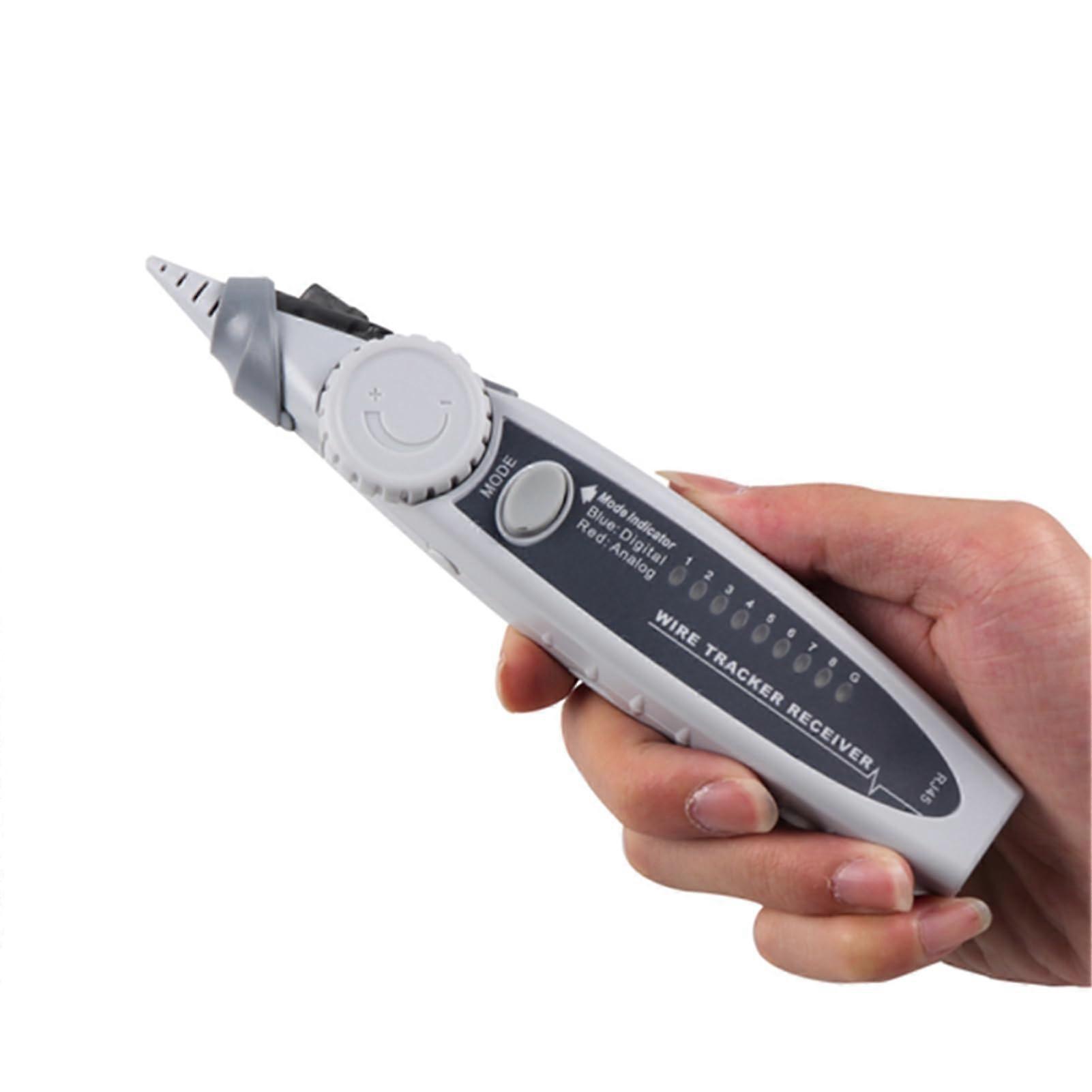 Network Cable Tester, Wire Tracker, Length, Short Circuit, POE Test, LCD (ET616)