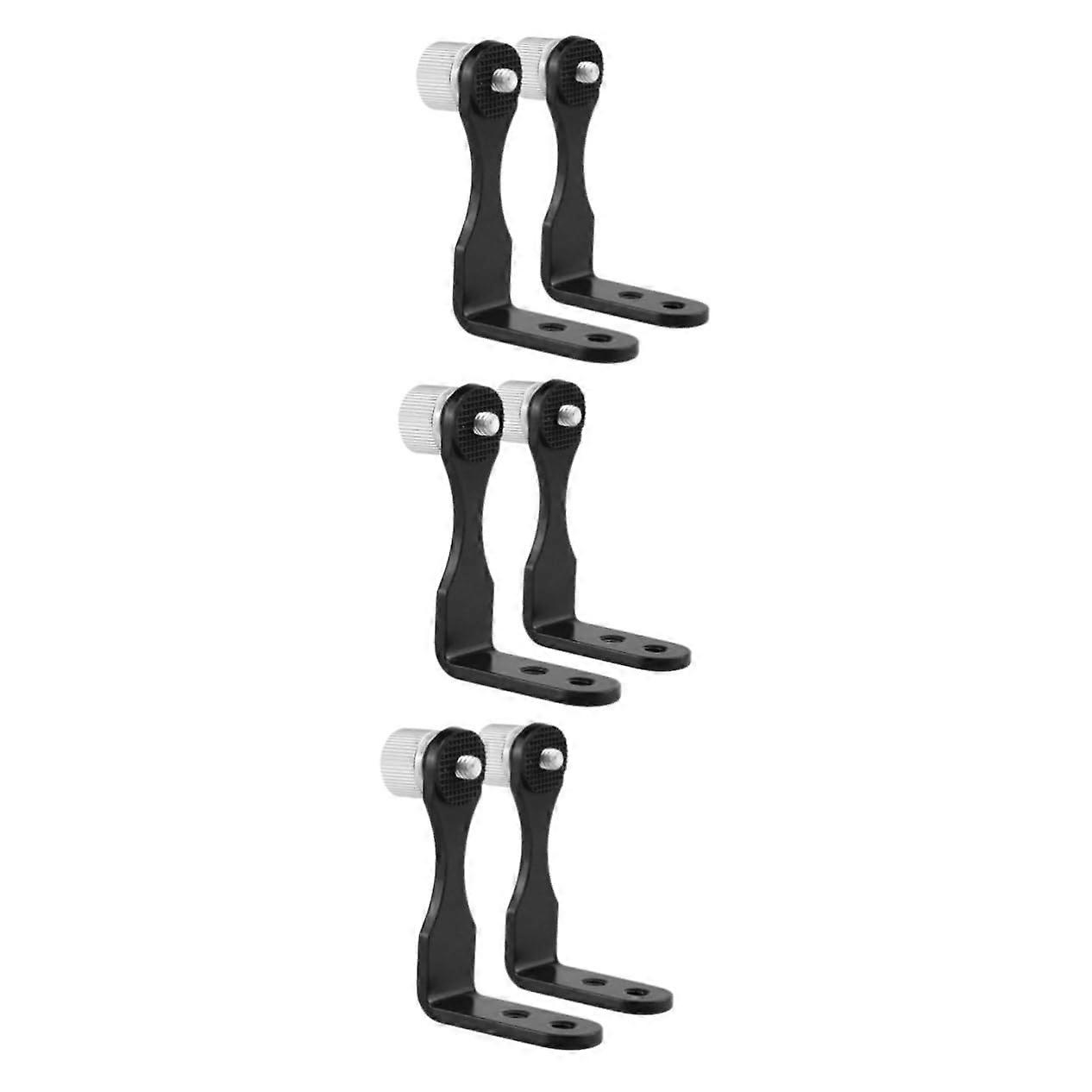 Telescope Binoculars Phone Mount Adapter Set of 6 Telescopic Quick Connect Holders Black