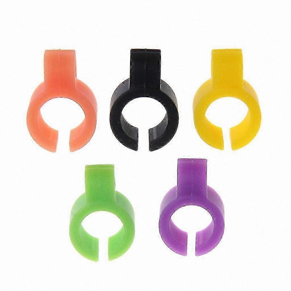 Set of 5 Silicone Cigarette Holders for Hands-Free Smoking Accessory Use
