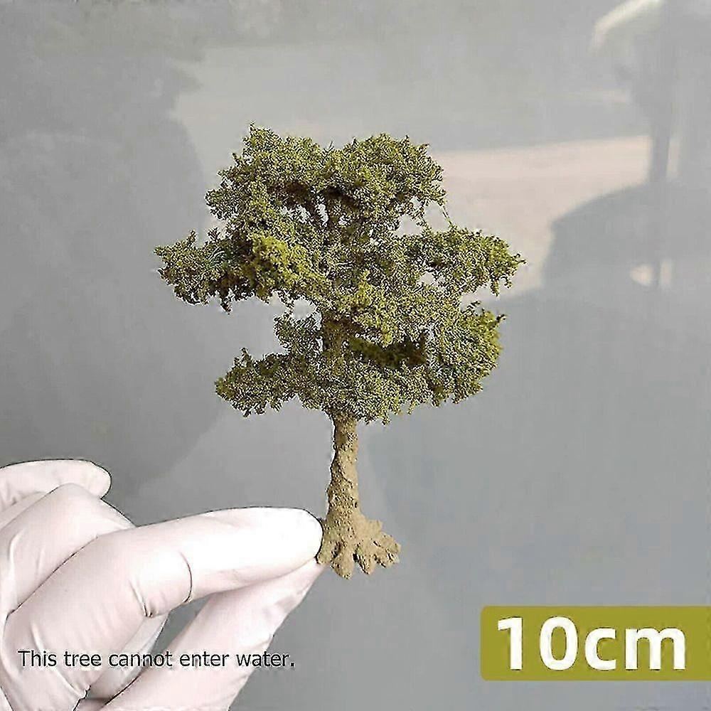10-15cm HO/OO Autumn Tree Miniatures Garden Landscape Scenery Tree Model