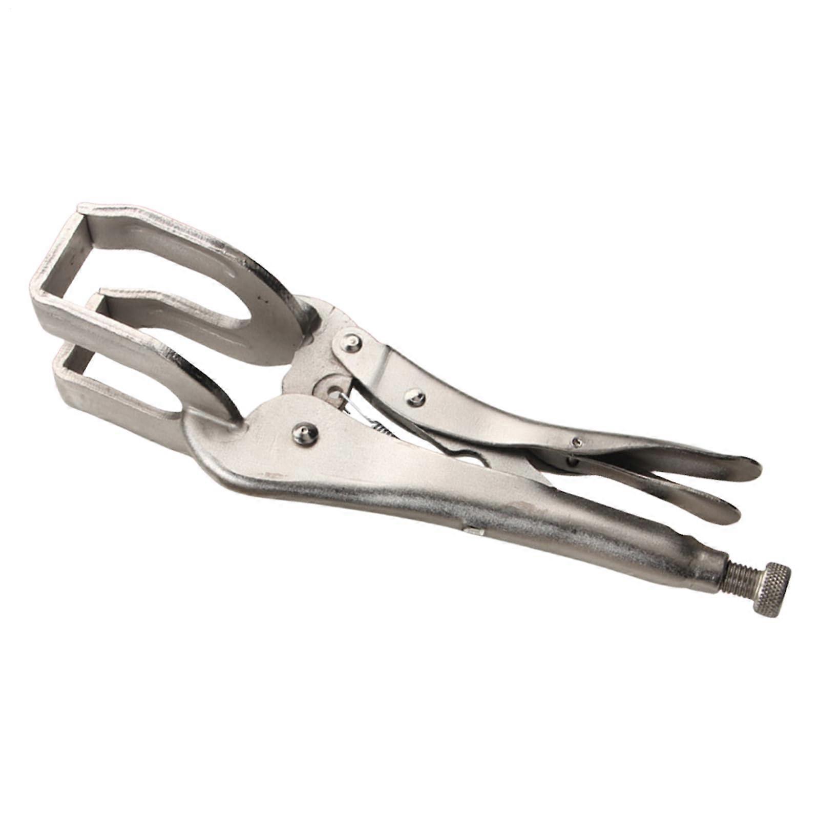 Pipe Welding Pliers Locking Metal Zable U-Shaped Grip 10-Inch Clamping Vise Tool for Welding and Metalworking