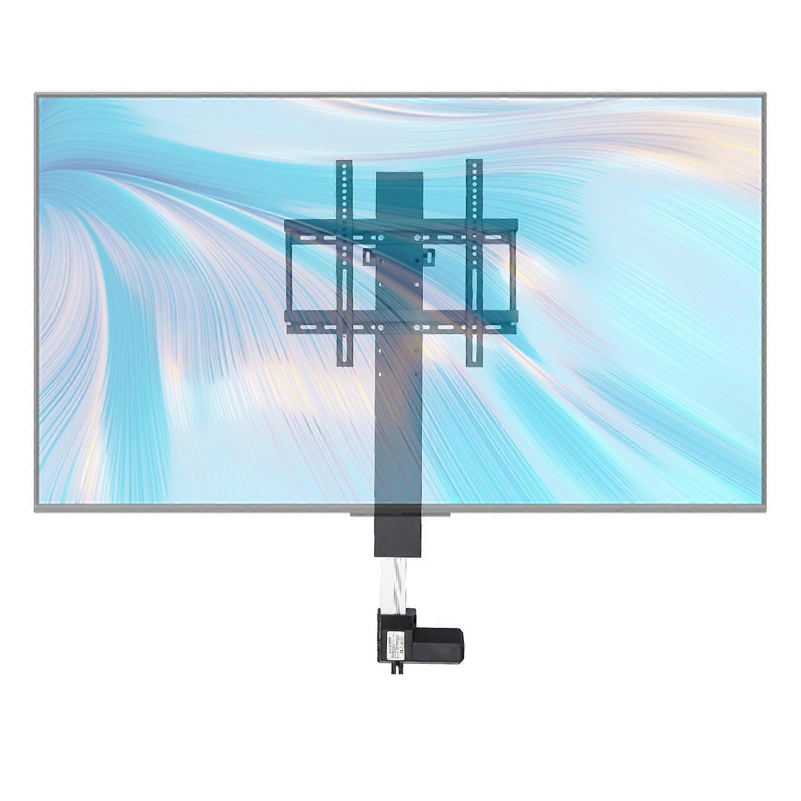 220V Motorized TV Lift Automatic Lift TV Bracket Height Adjustable with Remote Control