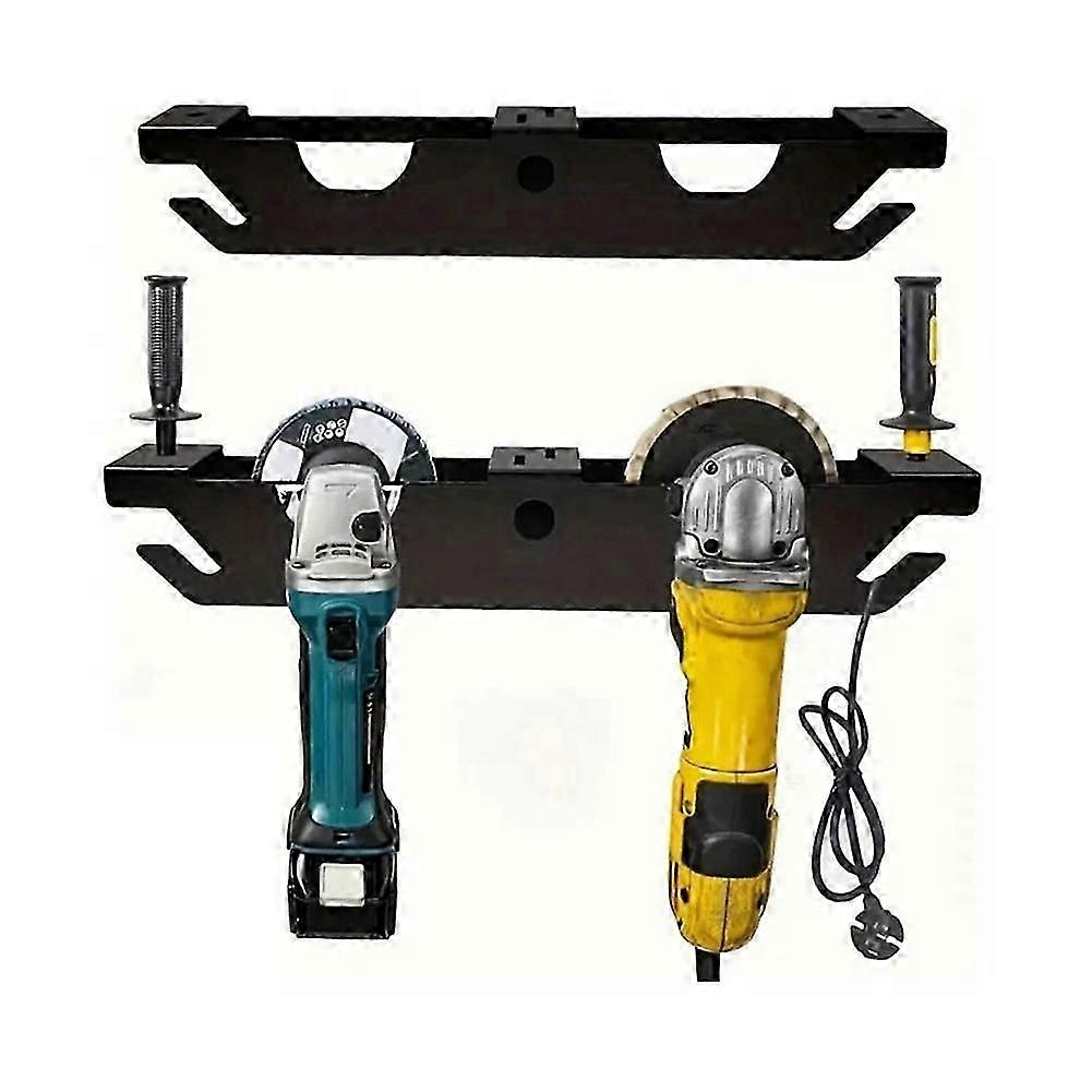 Angle Grinder Storage Rack Space-Saving Angle Grinder Stand with Cord Hook Angle Grinder Stand Works
