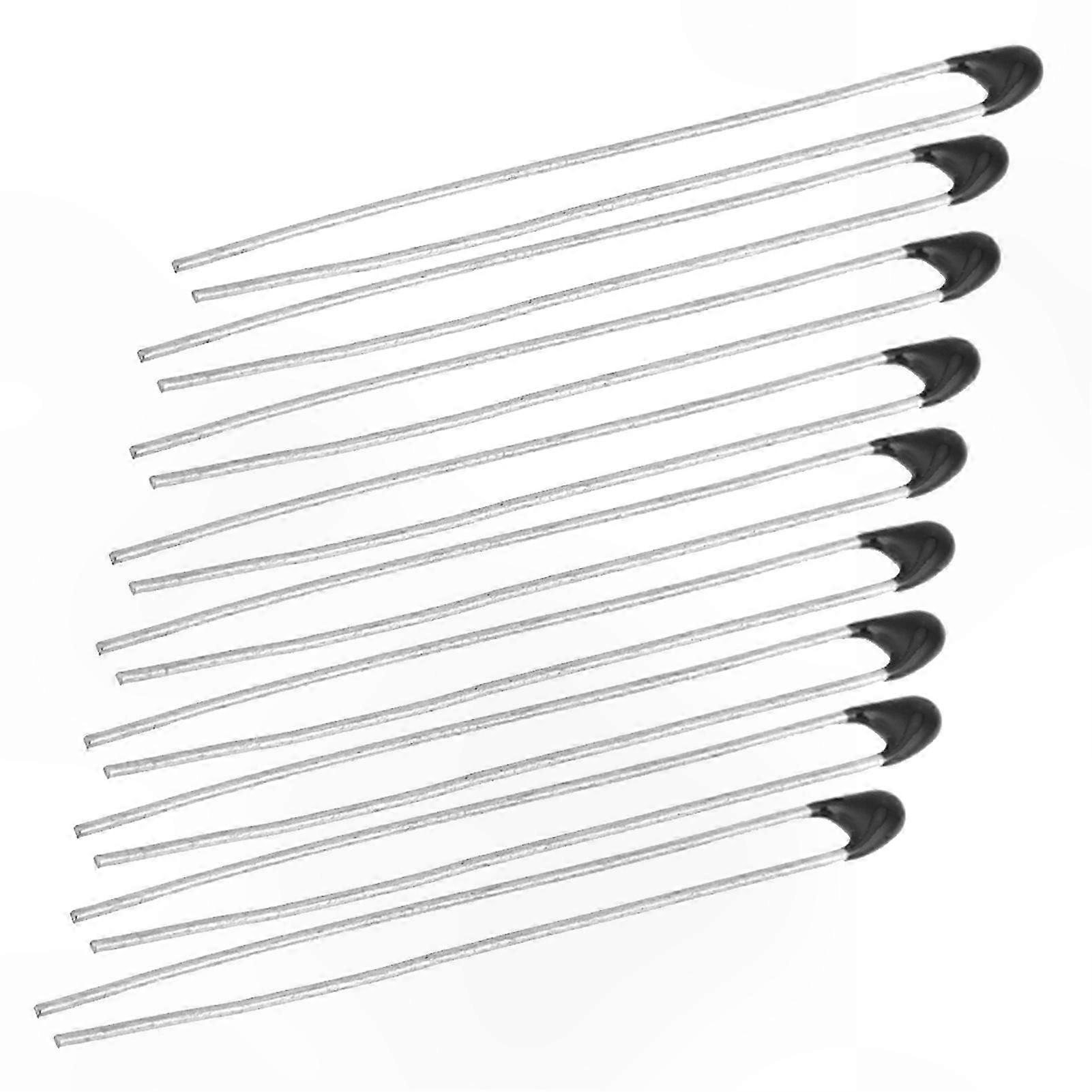 10 Pack High Precision NTC Temperature Sensors with 30mm Wires (15K B3950)