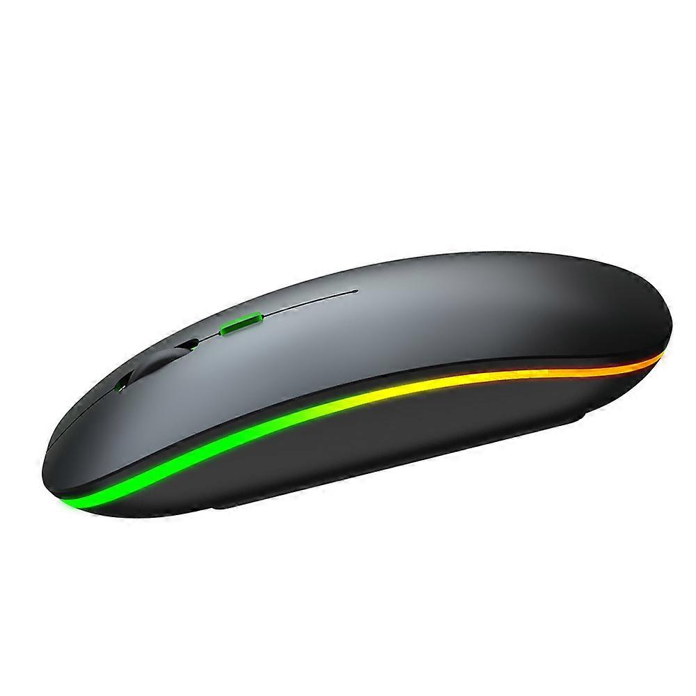 M40 Ultra-thin Wireless Mouse 2.4G Rechargeable Wireless Silent Mouse Ergonomic Design 3 Adjustable movement speed Black