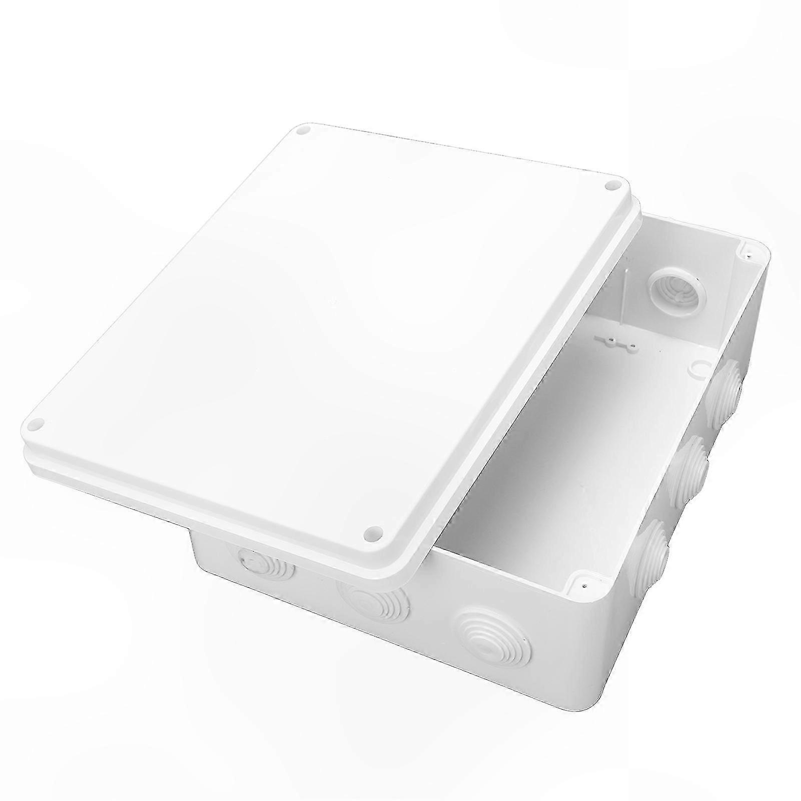 IP65 Waterproof ABS Junction Box for Electrical Projects and Motors with Pre-Drilled Holes