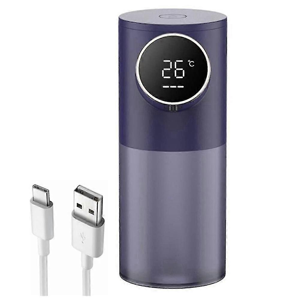 Foam Soap Dispenser Usb Rechargeable 320ml Liquid Soap Dispensers D... HG