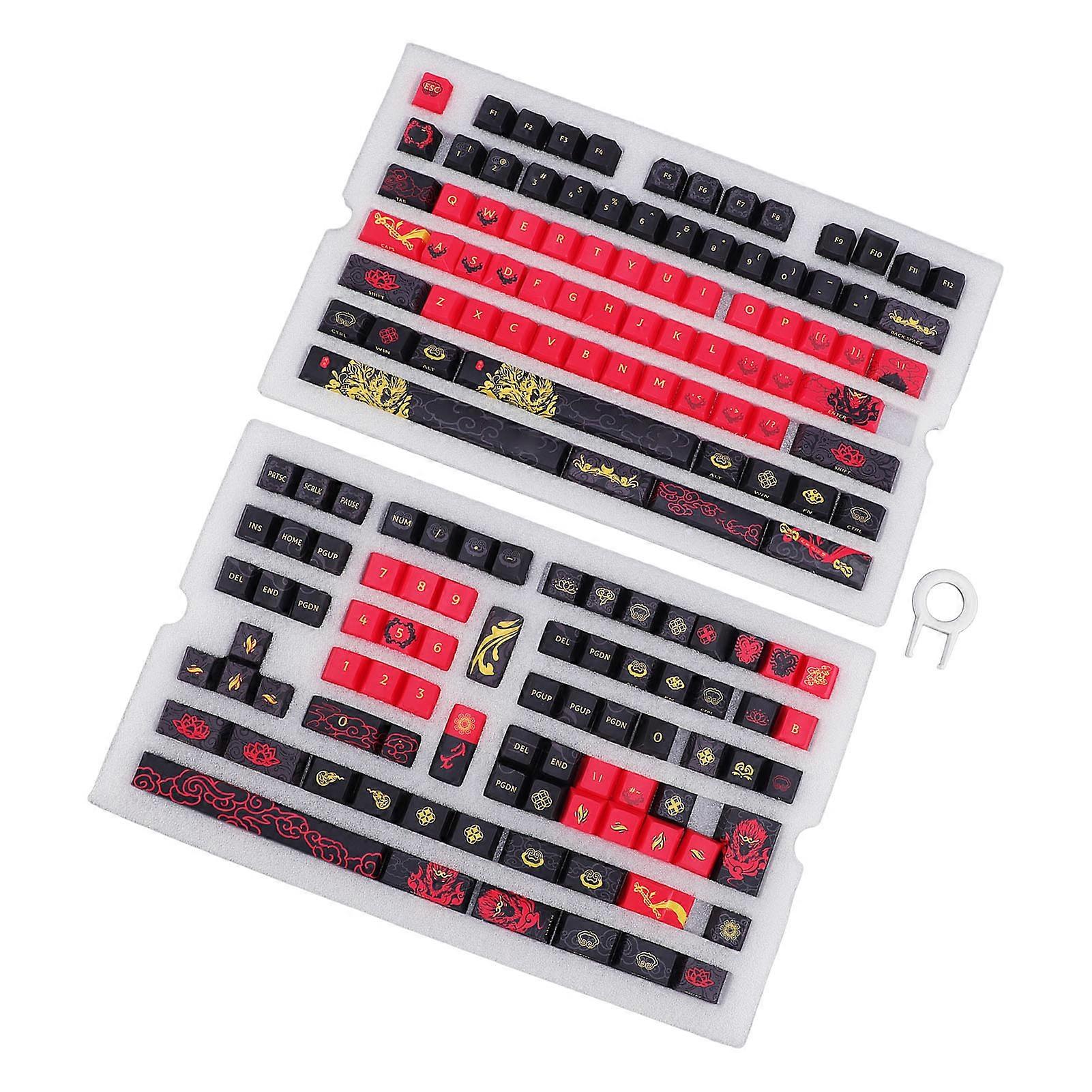 158 Keys Cherry Profile PBT Keycaps Set for Mechanical Keyboard