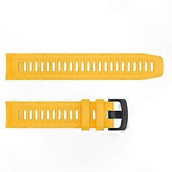 Silicone Wristband for Outdoor Smartwatches - Durable and Comfortable Replacement Strap
