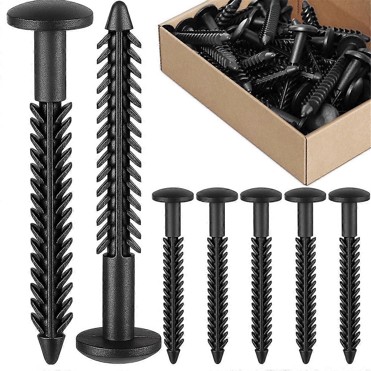 Vinyl Shutter Fasteners for Window Outside, Plastic Shutter Screws Exterior Window Shutter Pin Pegs