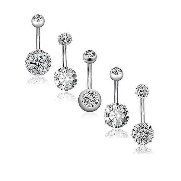 Piercing nombril 5 pcs / set